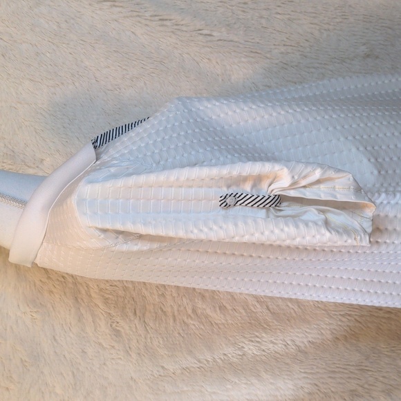 GOLF POLO White Pucker ~ Nancy Lopez XL - Picture 3 of 14